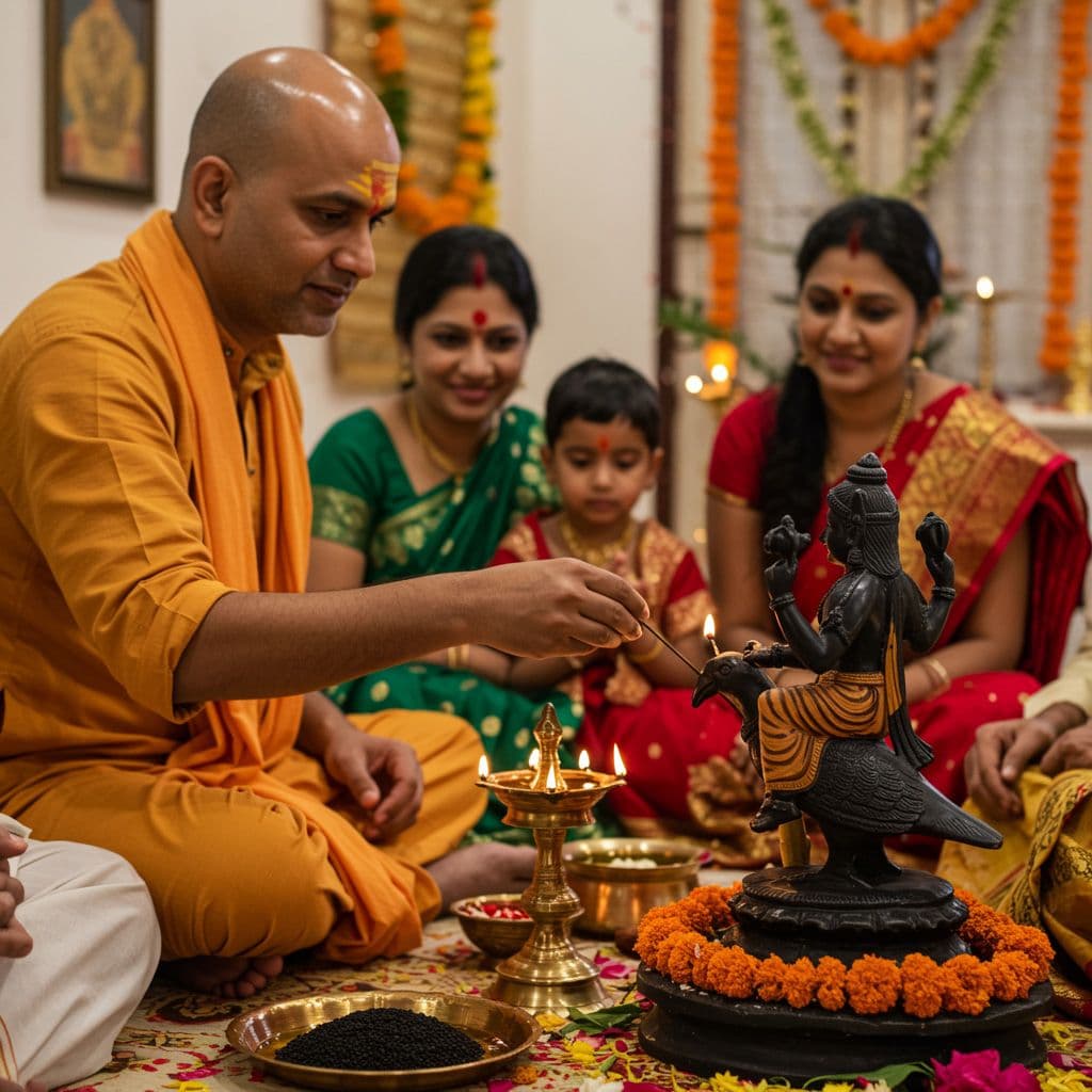 Shani Dev Puja